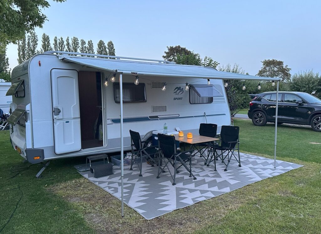 Onze caravan